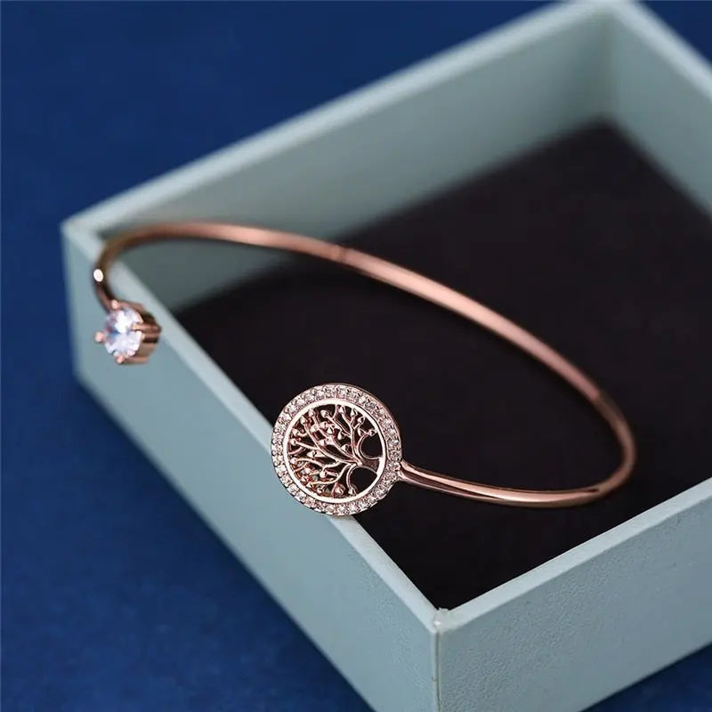 Timeless Adjustable Tree of Life Bracelet