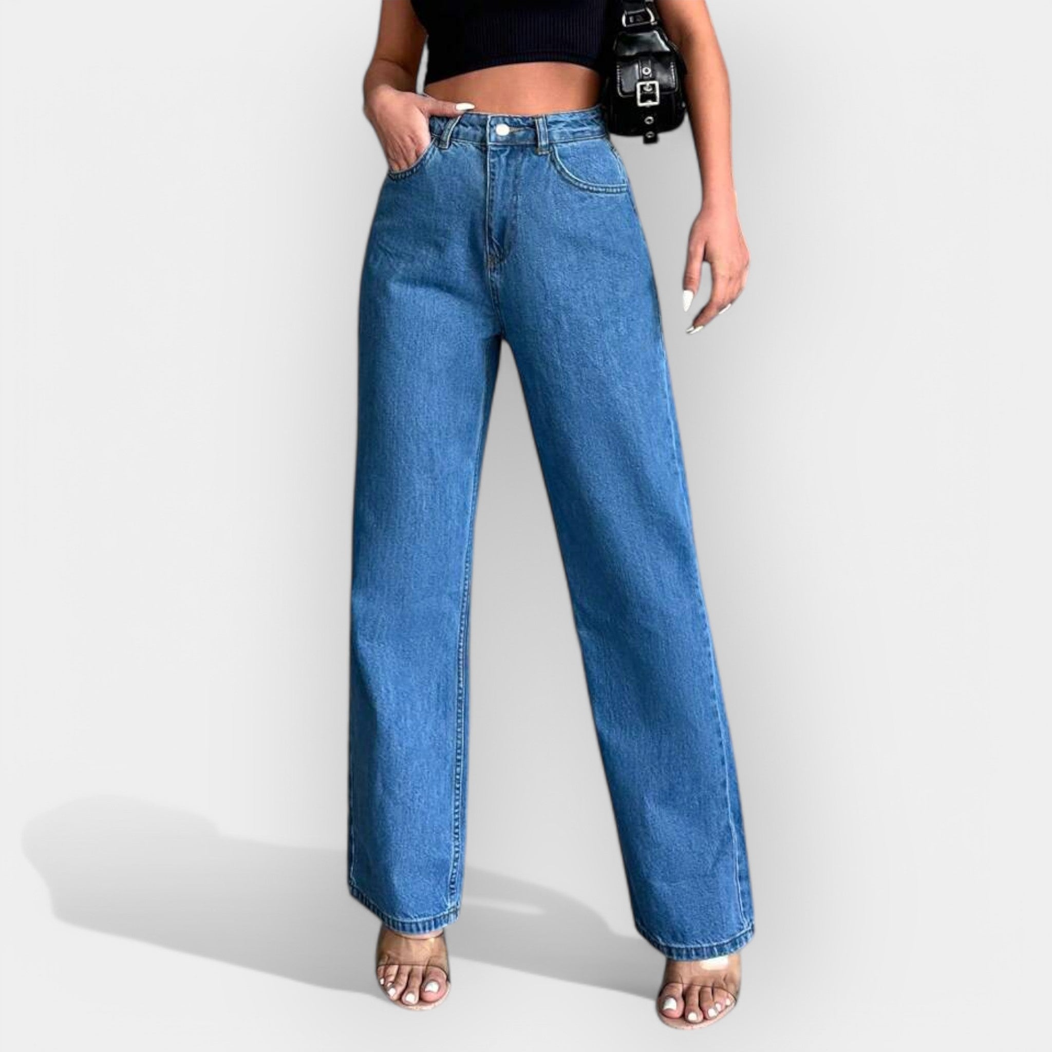 Anaïs | High-Waisted Wide Leg Jeans