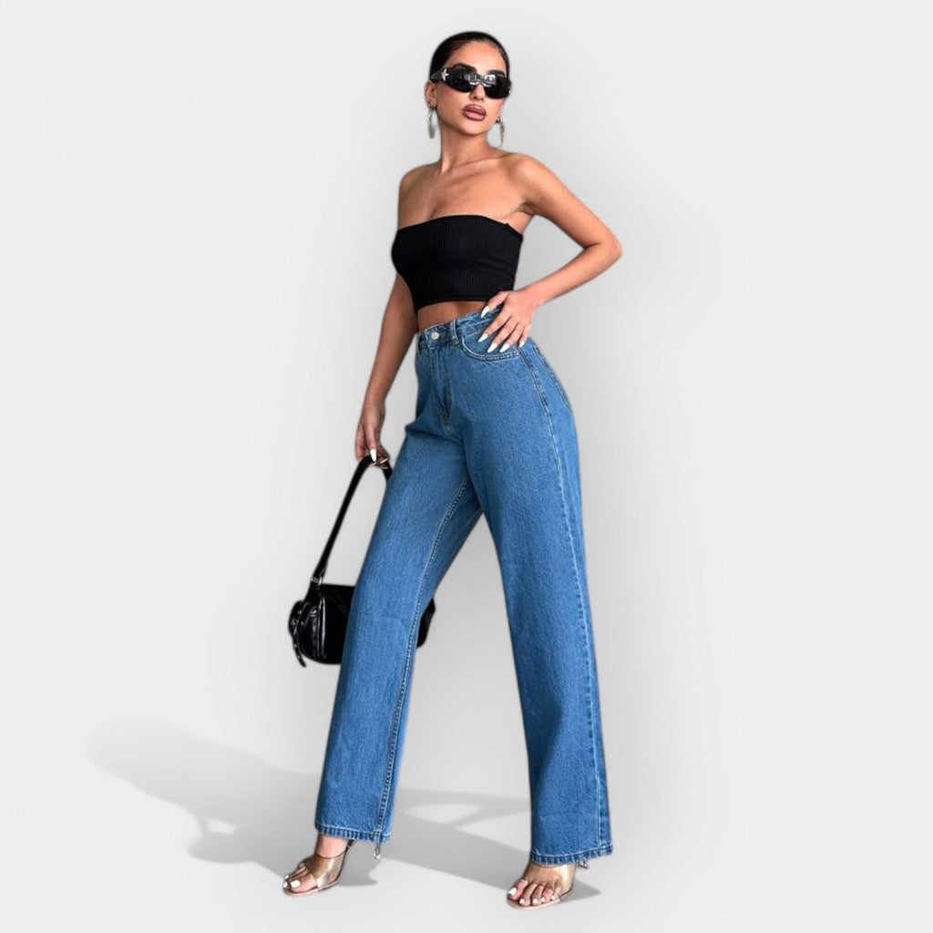Anaïs | High-Waisted Wide Leg Jeans