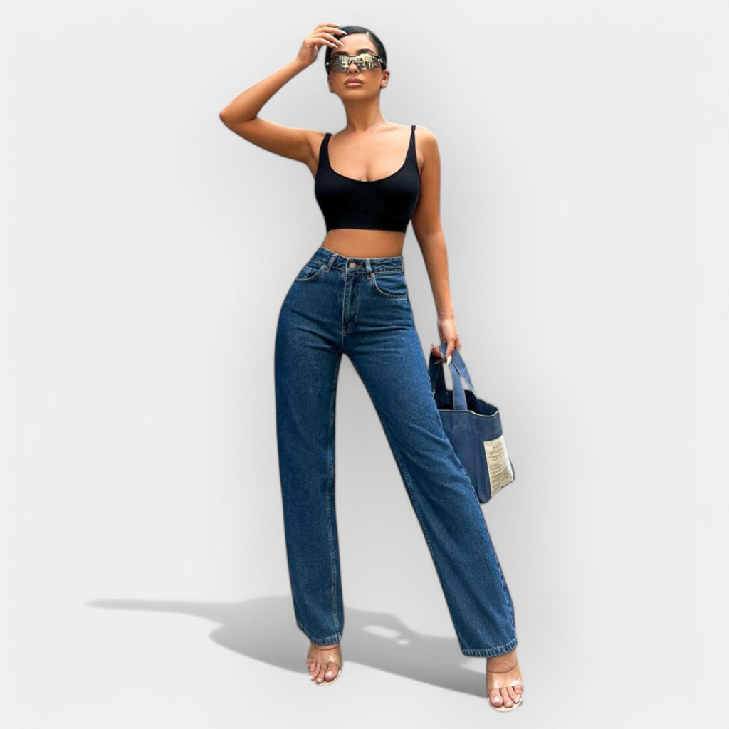 Anaïs | High-Waisted Wide Leg Jeans