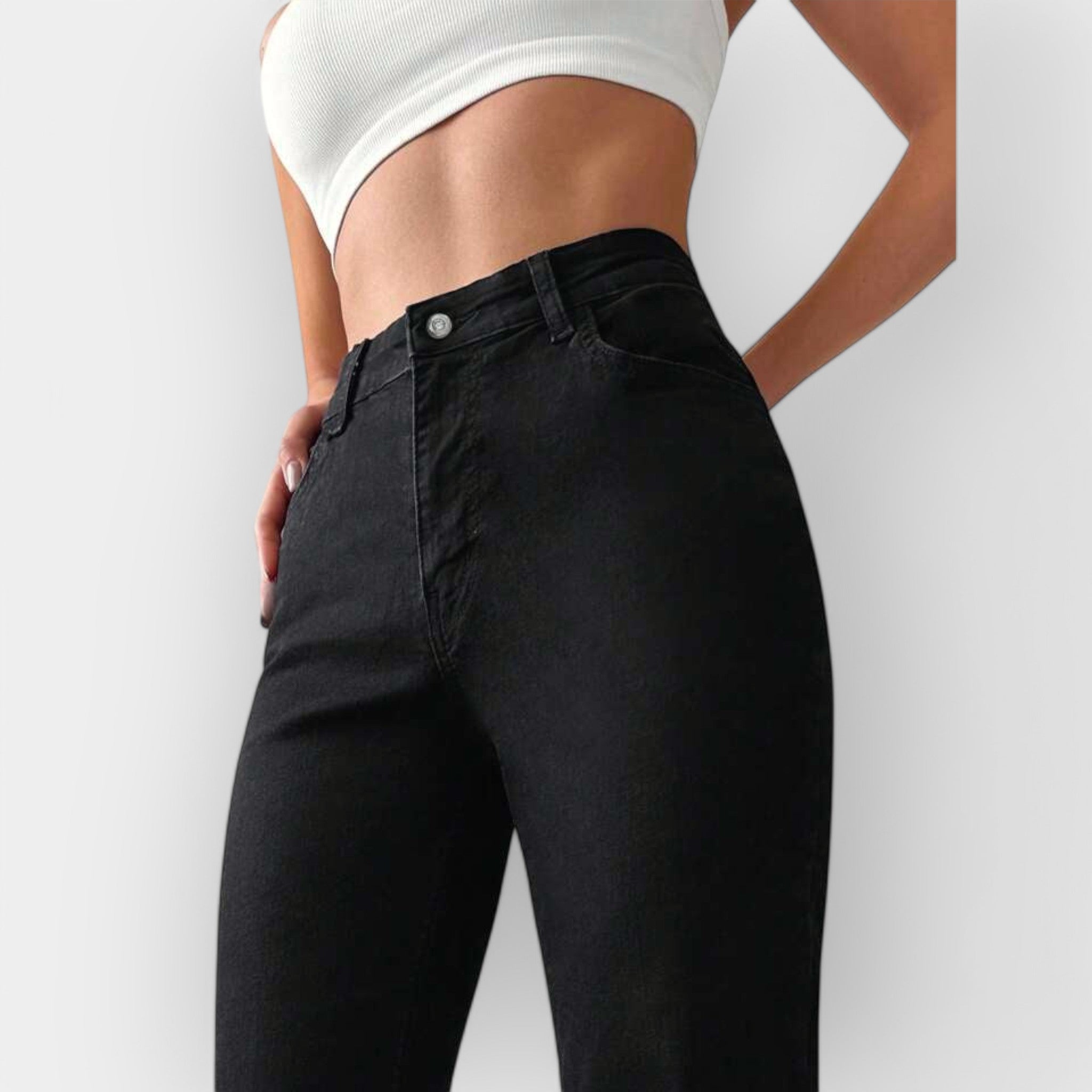 Irina | High-Waisted Bootcut Jeans