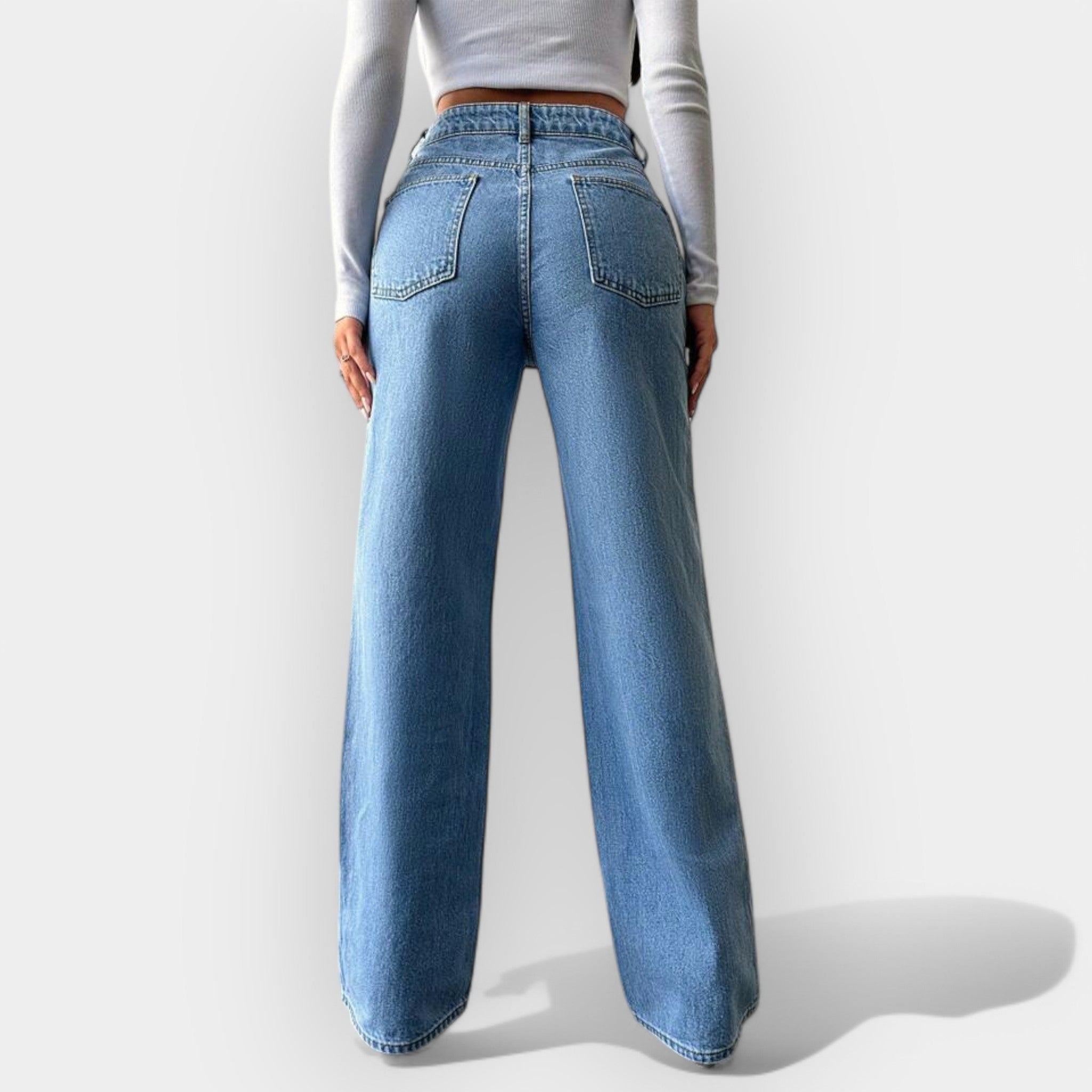 Anaïs | High-Waisted Wide Leg Jeans