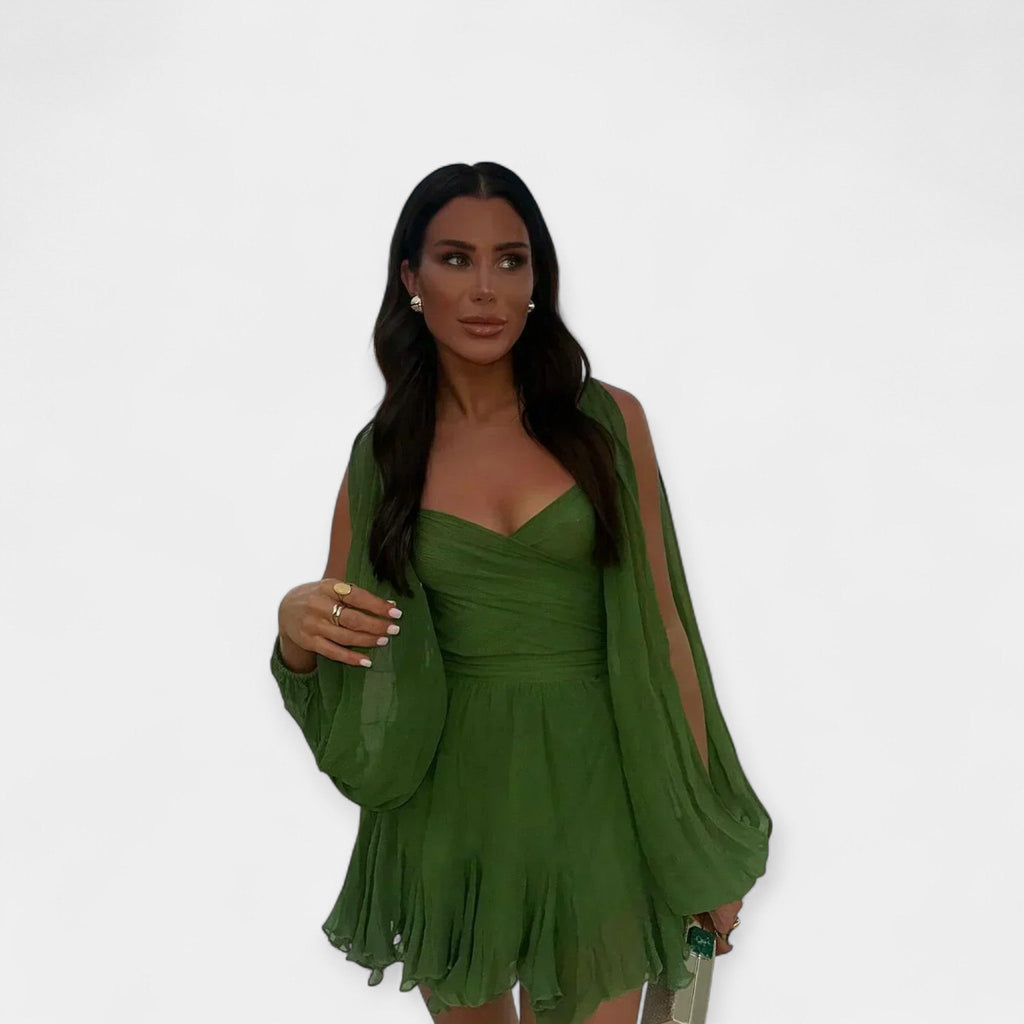 Teresa | Romantic Short-Sleeved Dress