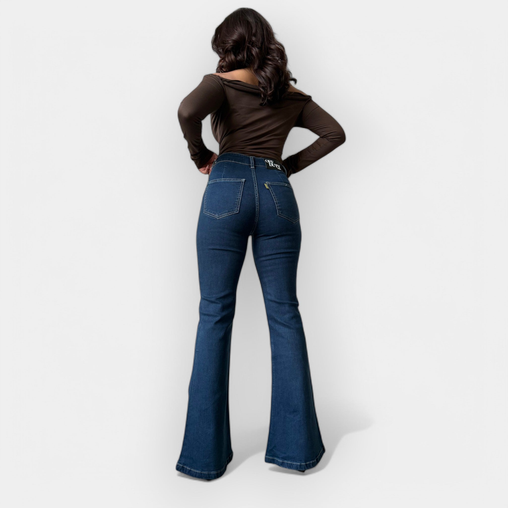 Alessia | High-Waisted Flared Trousers