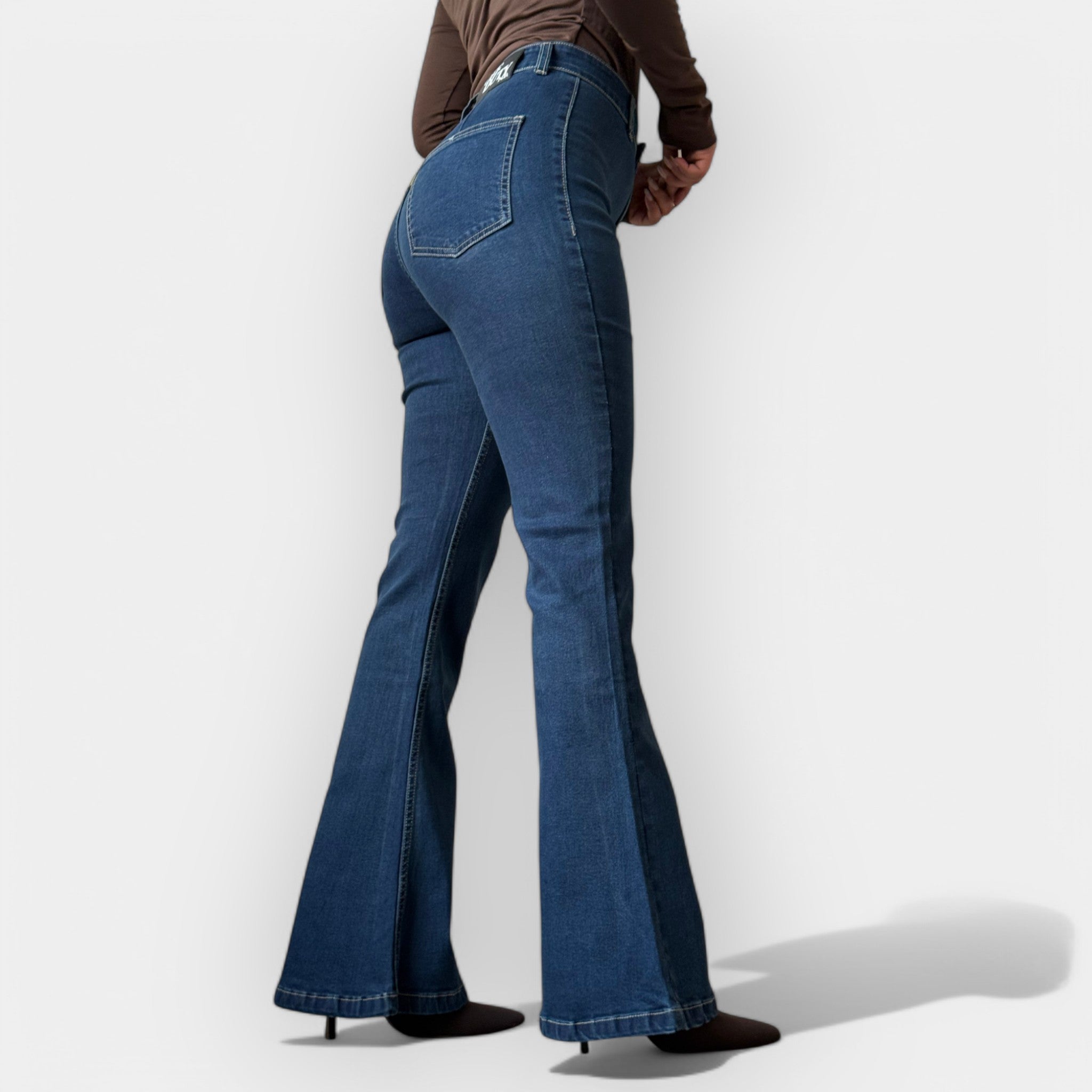 Alessia | High-Waisted Flared Trousers