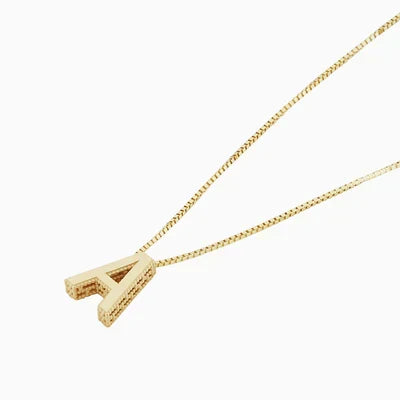Initial Letter Love Necklace