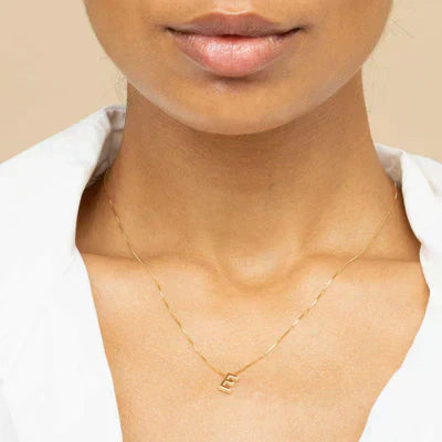 Initial Letter Love Necklace