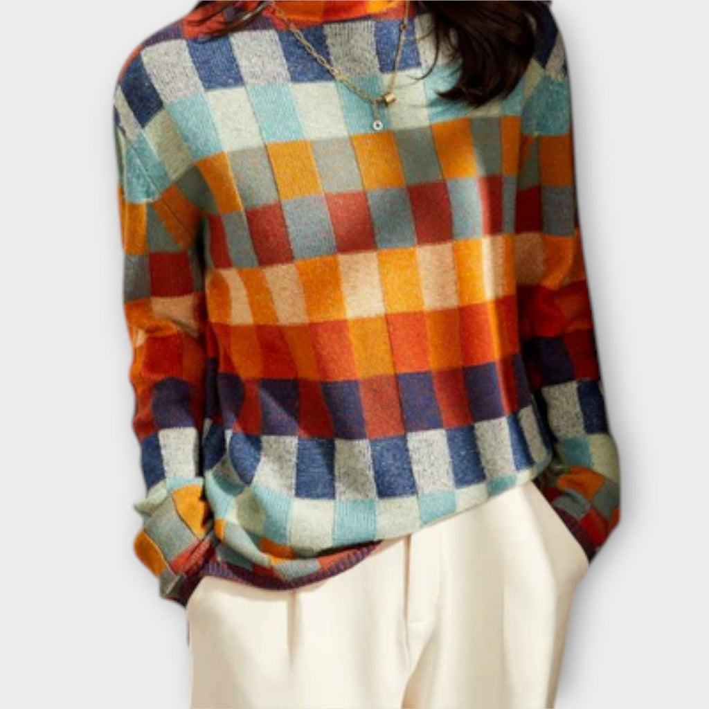 Erika | Rolled Neck Jumper