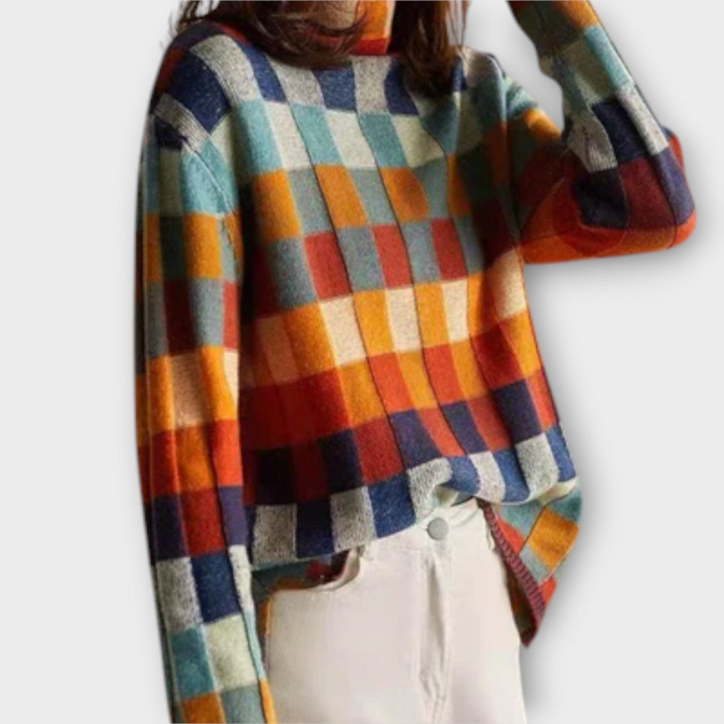 Erika | Rolled Neck Jumper