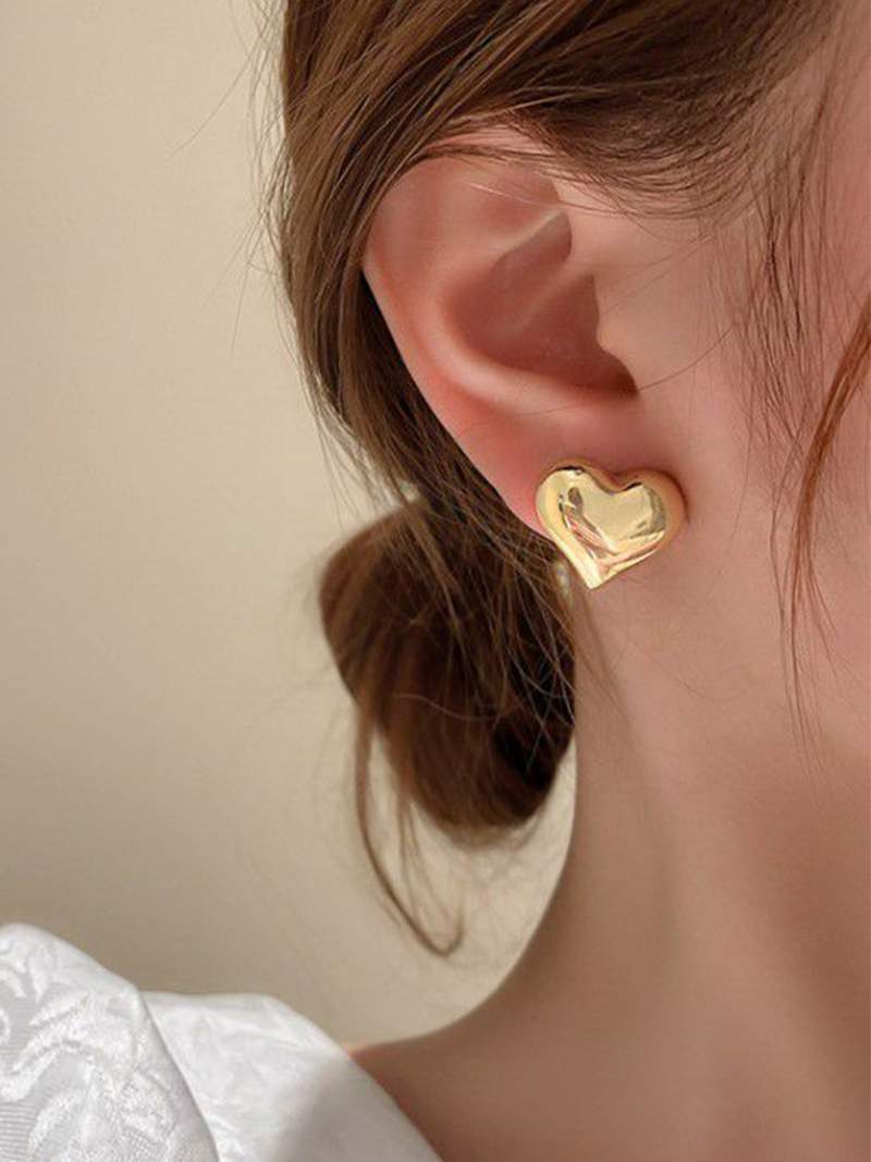 Heart-Shaped Earrings