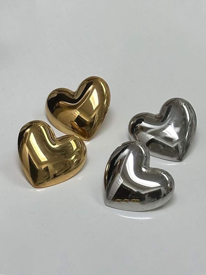 Heart-Shaped Earrings