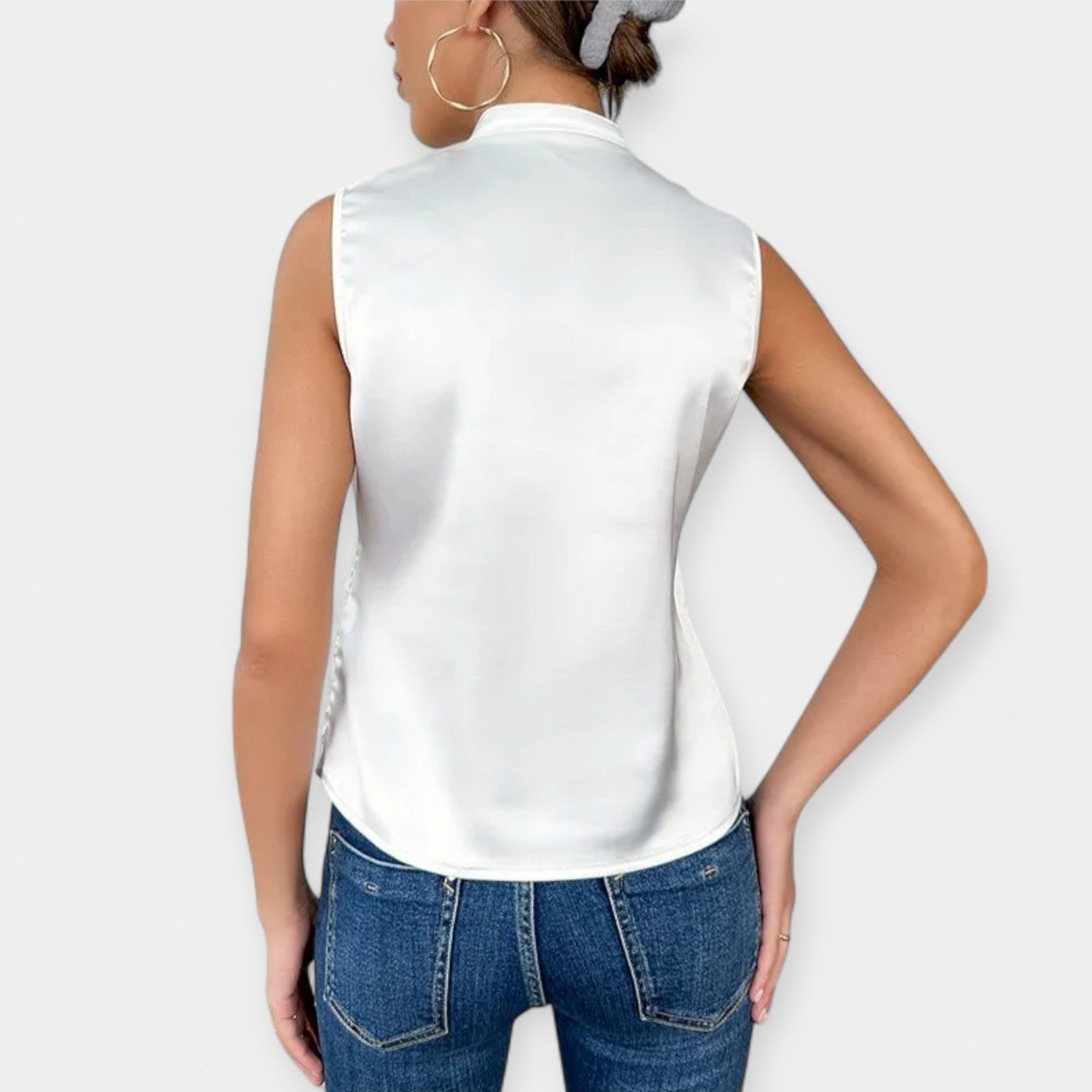 Breeze | Sleeveless Plain Top