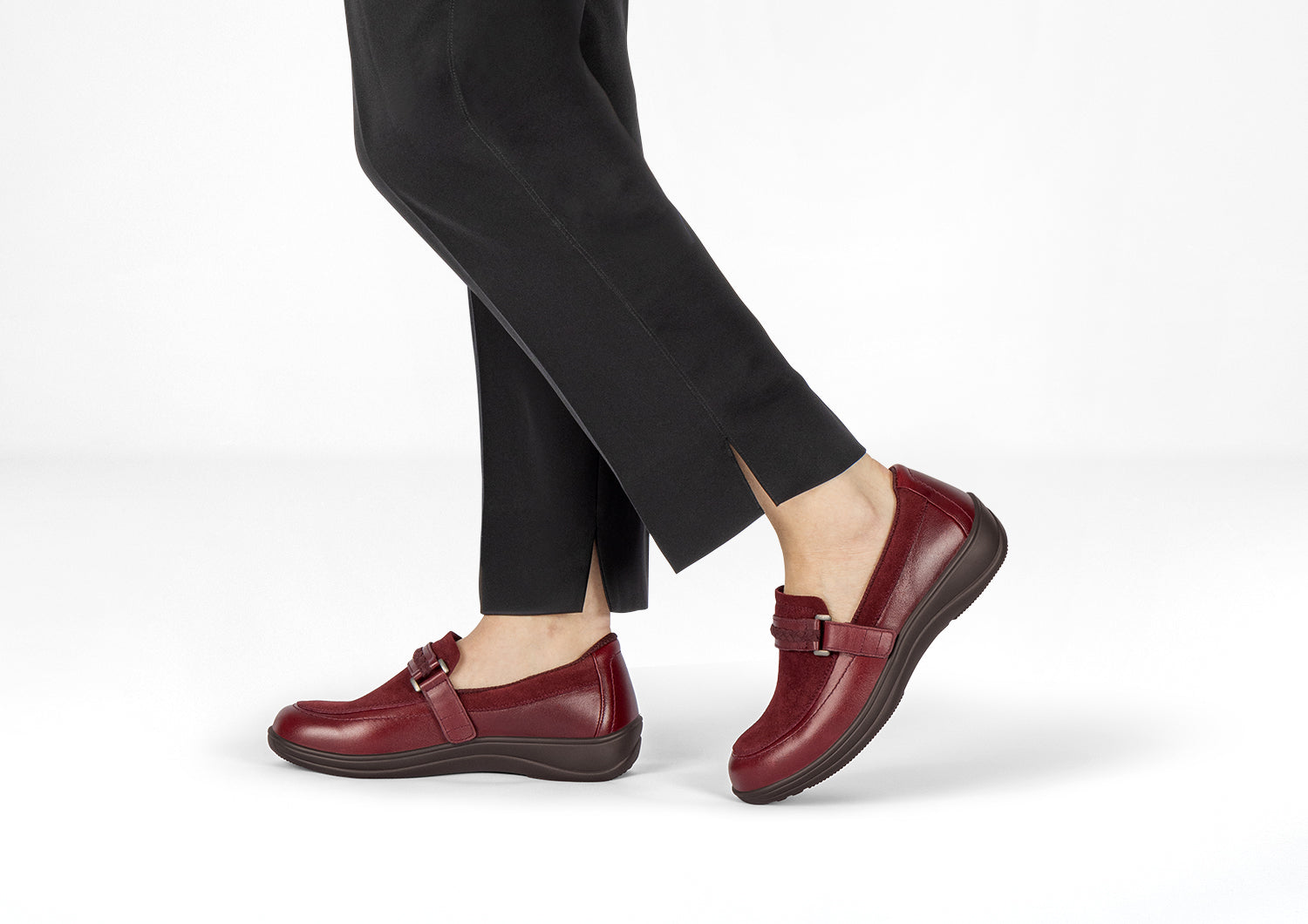 Chelsea | Deep Red Ankle Boots