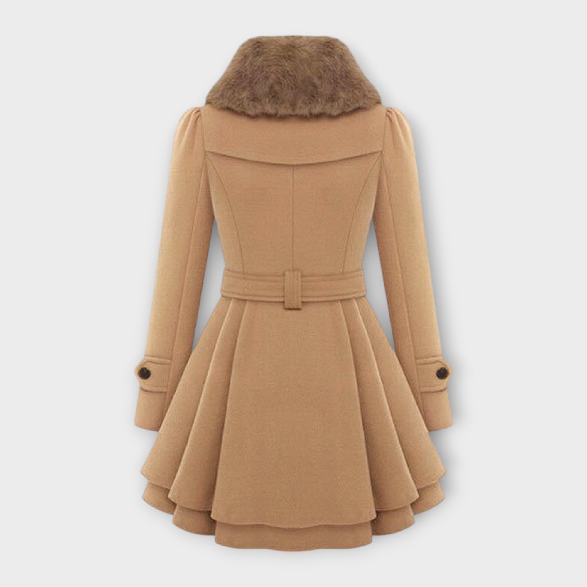 Ema | Elegant Faux Fur Coat