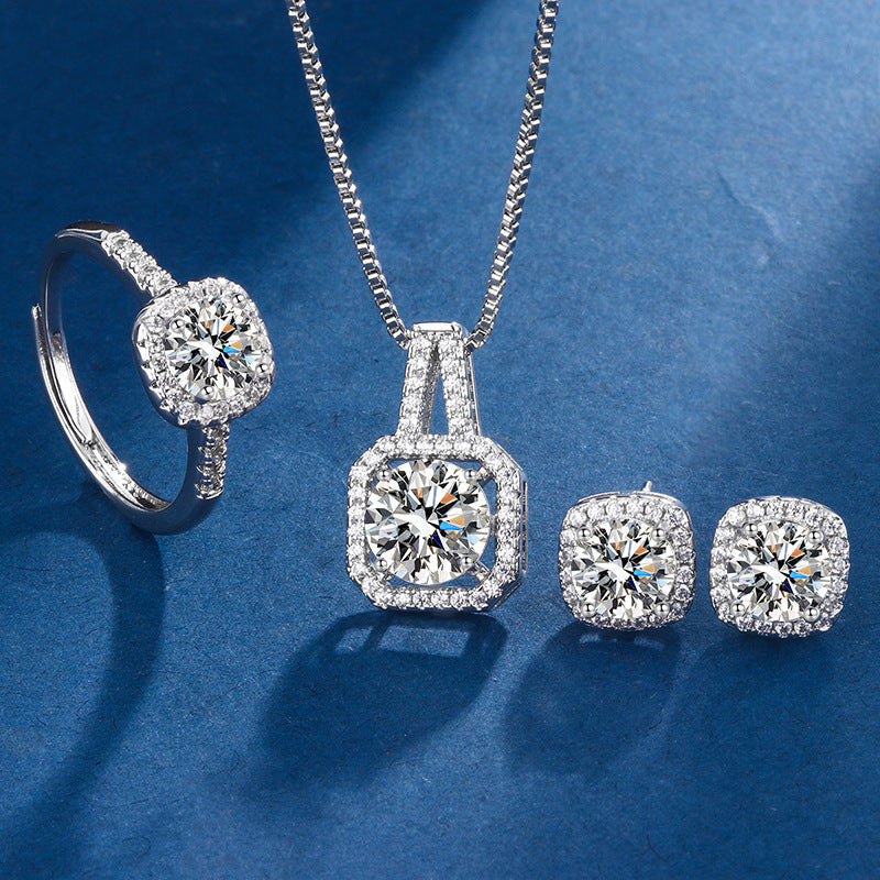 White Gold Jewellery “Aria Quadrata”