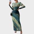 Amélia | Maxi dress with long sleeves