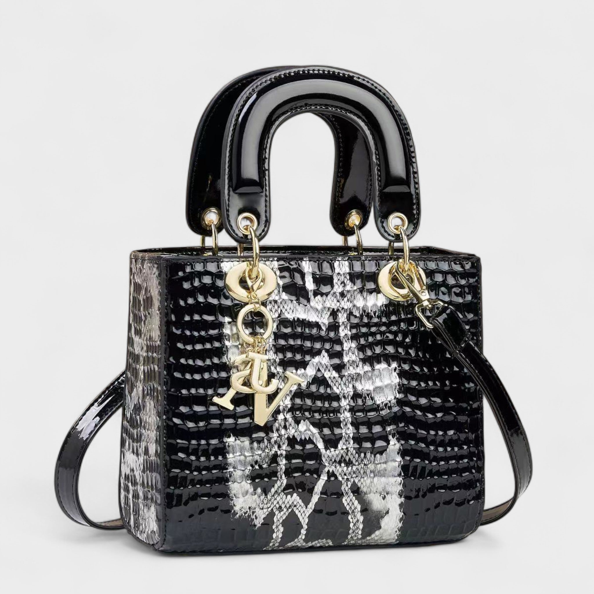 Izabela | Snake Pattern Bag