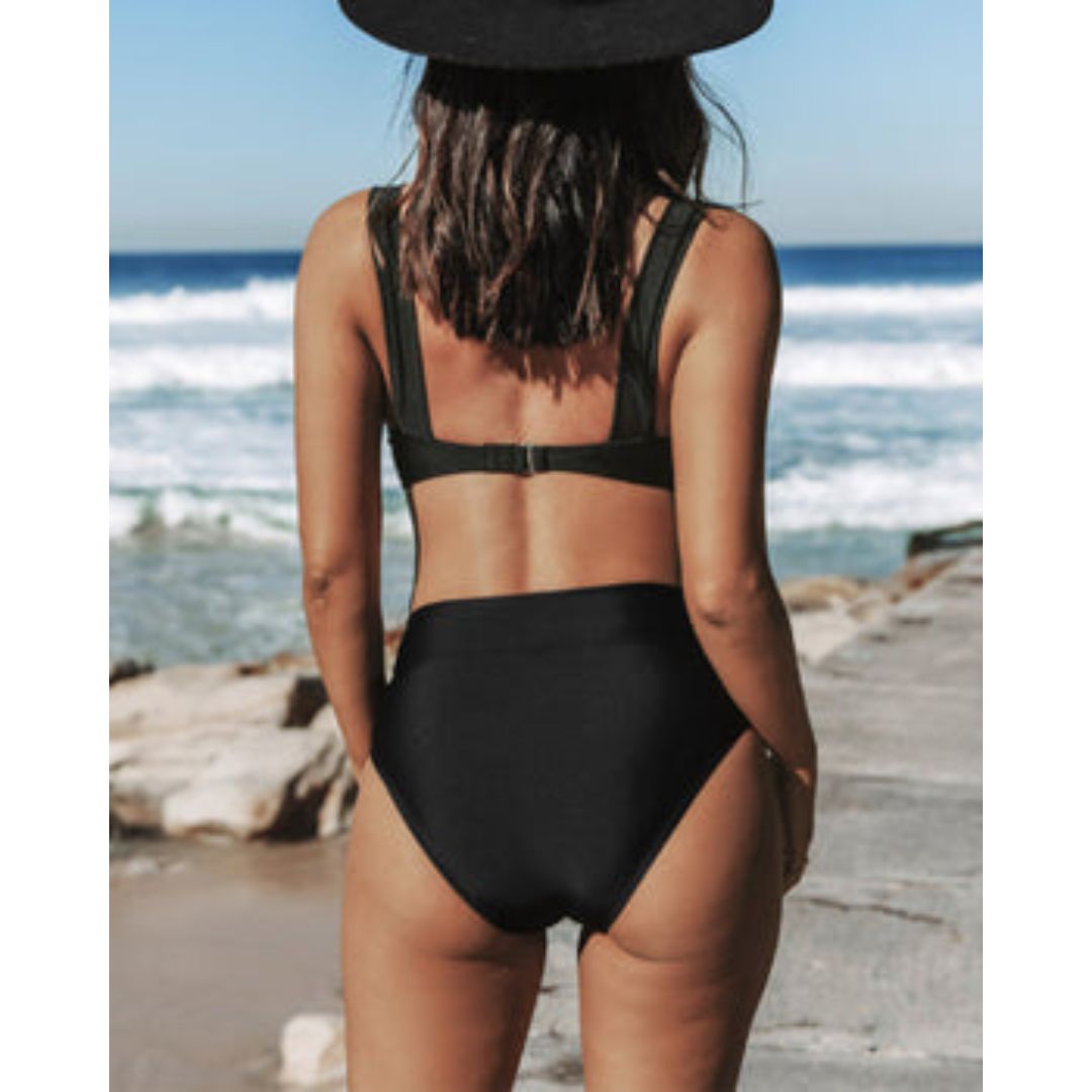 Noa™ | High-Waisted Smooth Swimsuit