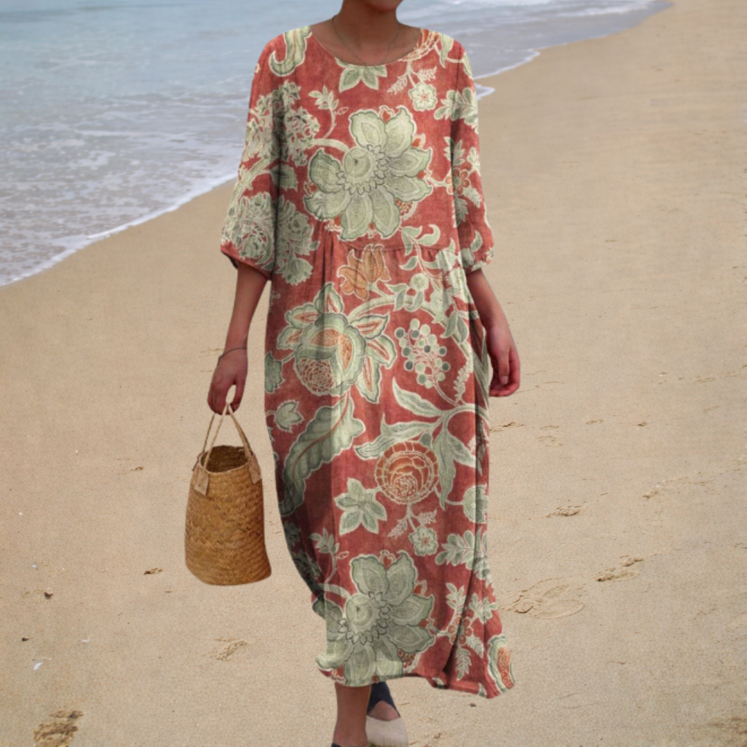 Flowing, chic, and comfortable dress
