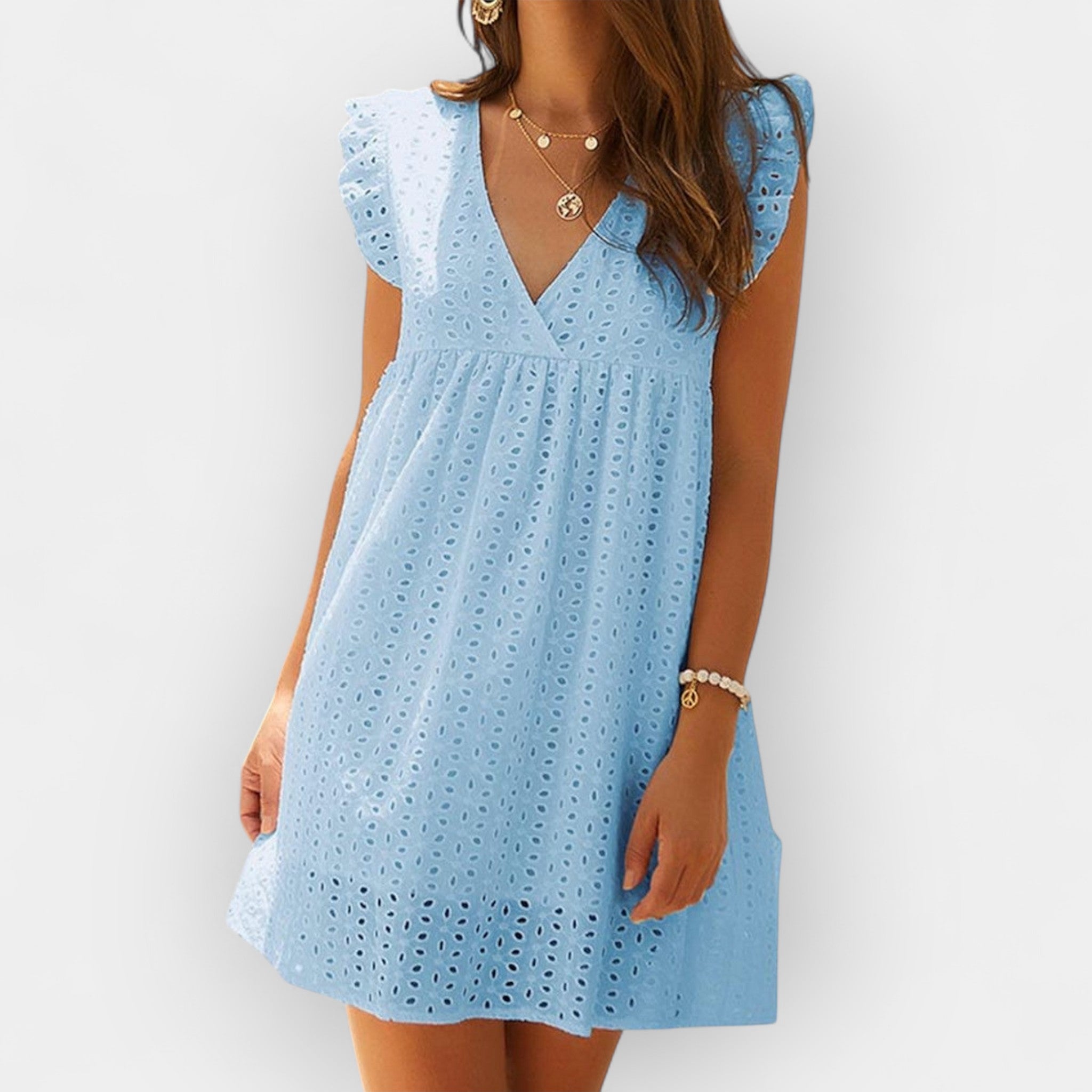 Valentina | Summer Dress with Integrated Shorts and Pockets