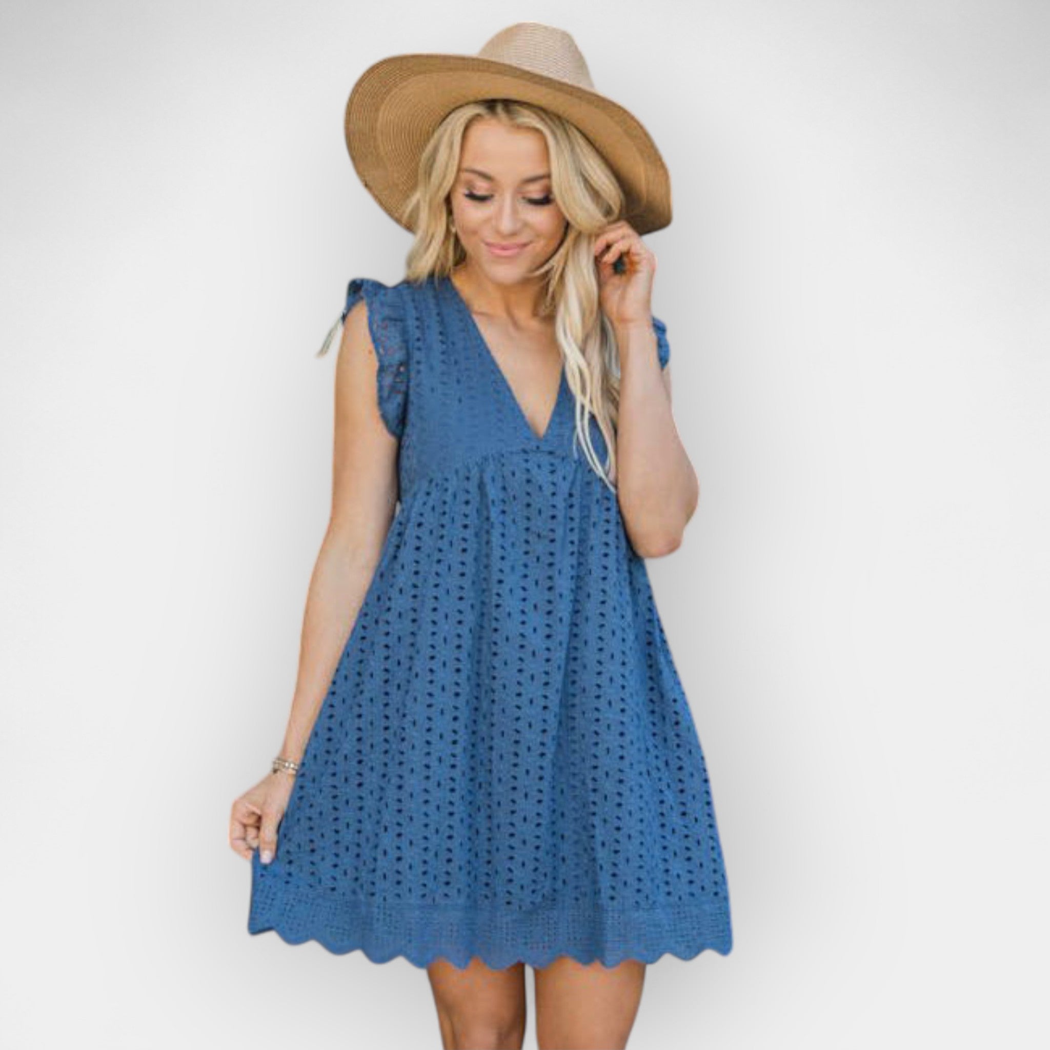 Valentina | Summer Dress with Integrated Shorts and Pockets