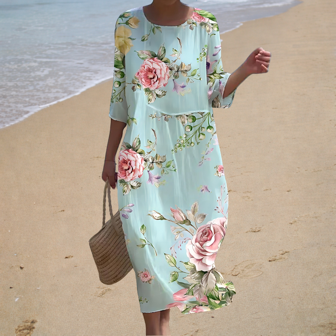 Flowing, chic, and comfortable dress