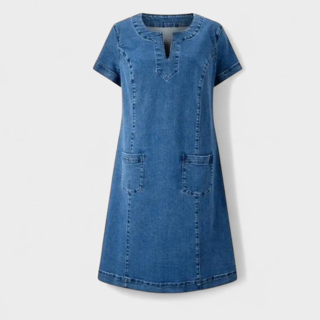 Julia | Soft Denim Dress