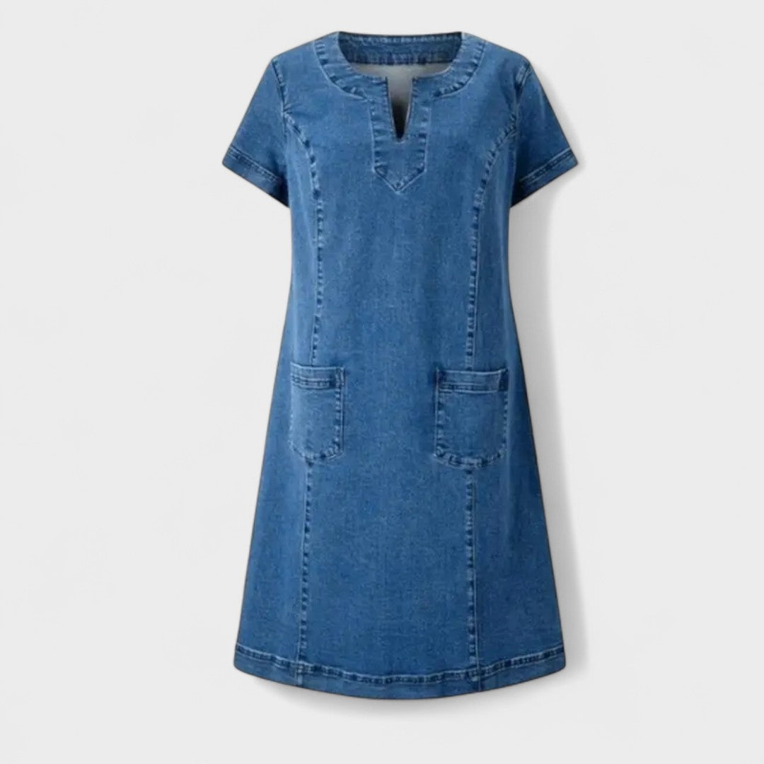 Julia | Soft Denim Dress