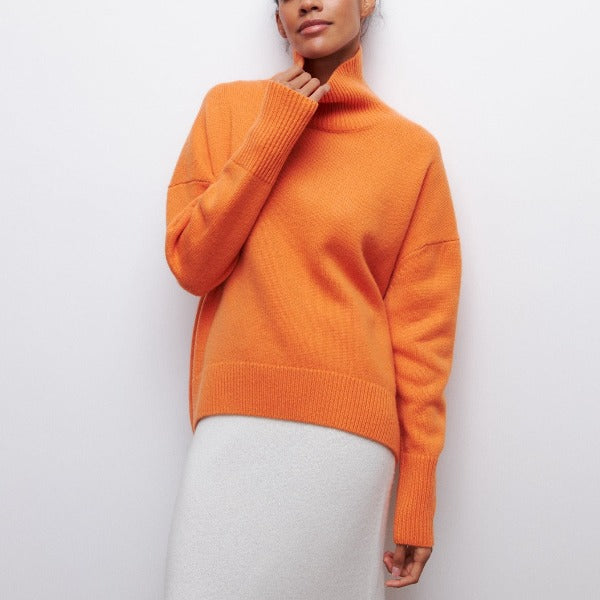 Katrielle | Comfortable High Neck Jumper