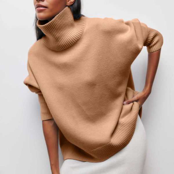 Katrielle | Comfortable High Neck Jumper