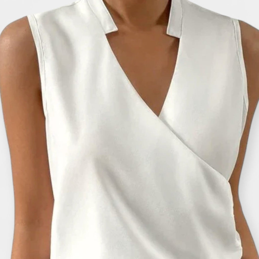Breeze | Sleeveless Plain Top