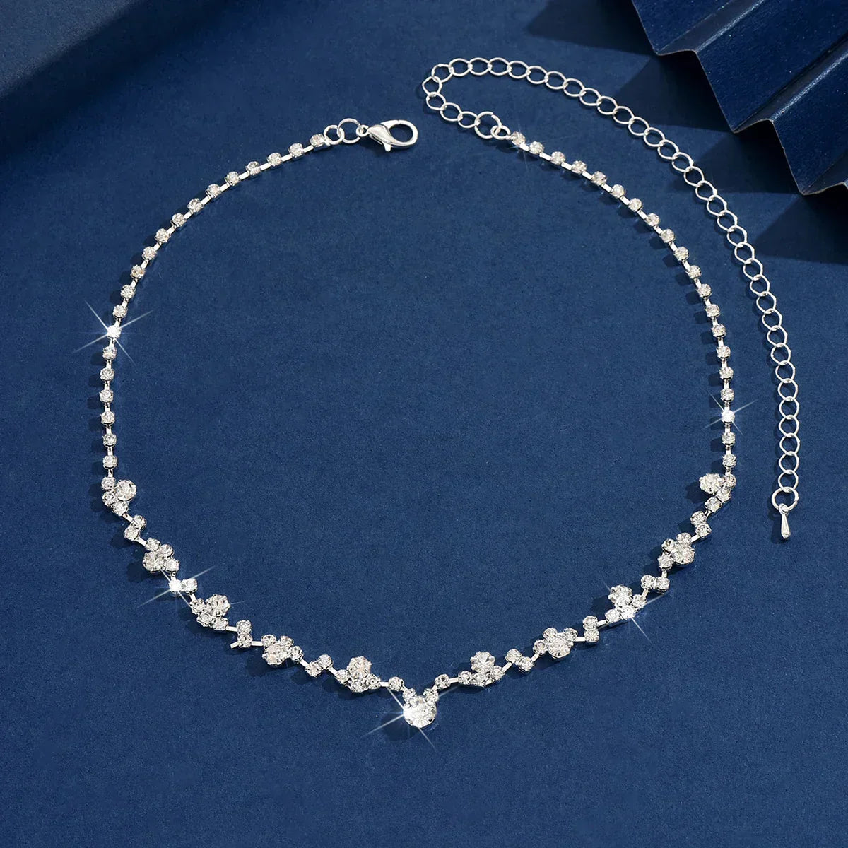 Elegant Wedding Necklace with Diamonds