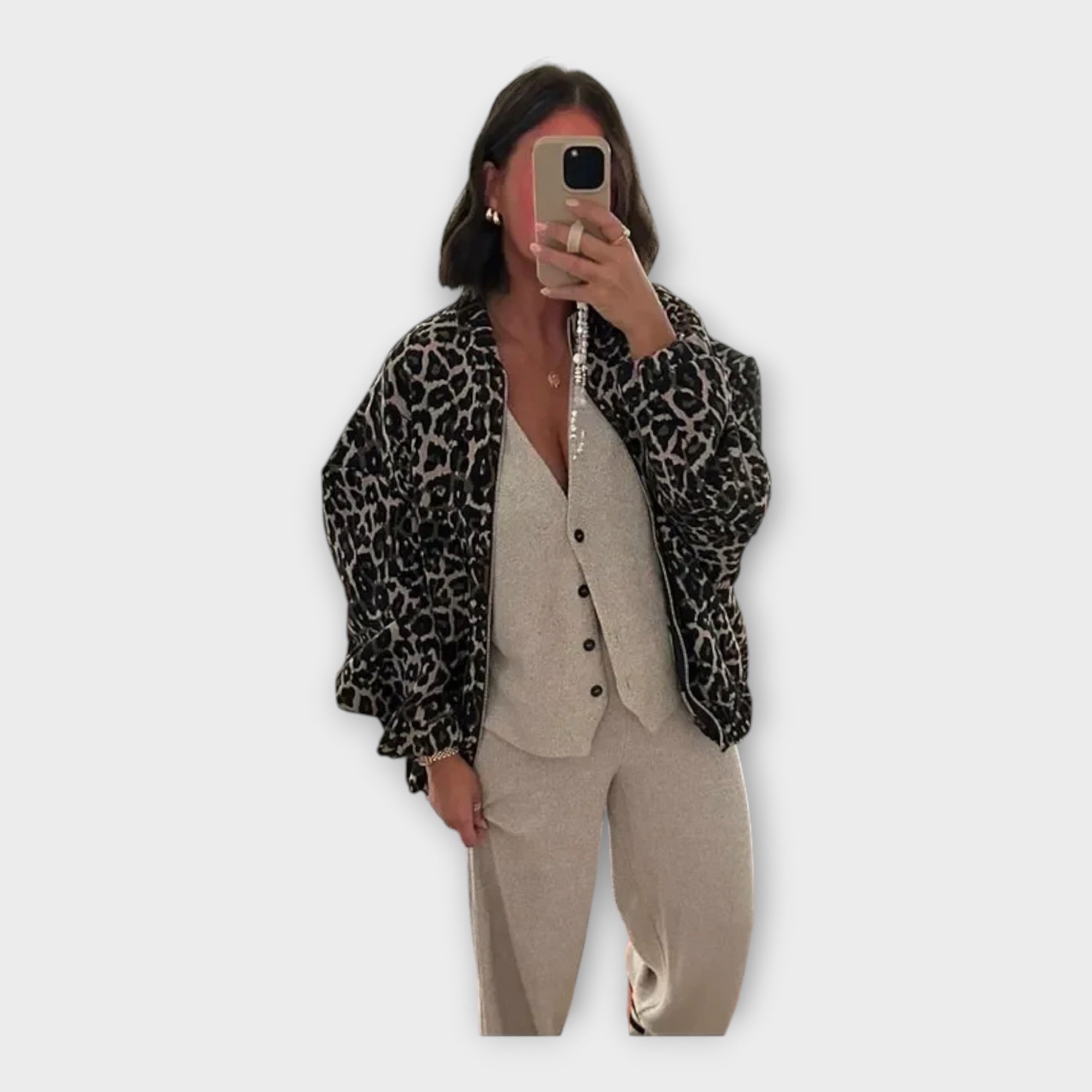 Merike | Elegant patterned jacket