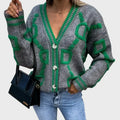 Signe | Knitted Vest with Geometric Pattern