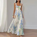 Oriah | Floral A-Line Maxi Dress