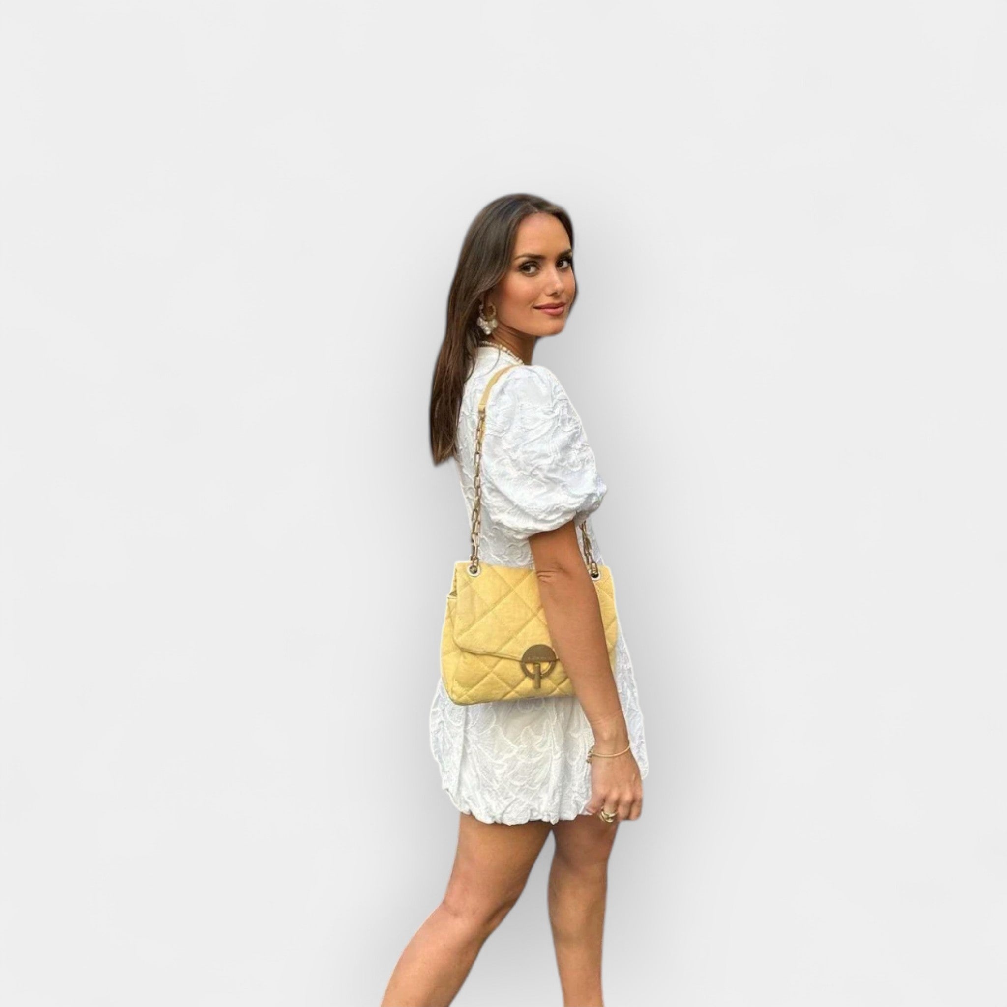 Elisa | Airy White Dress