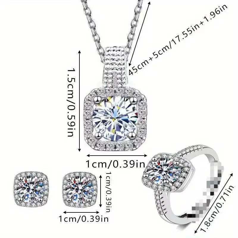 Luxury Cube Jewellery Set