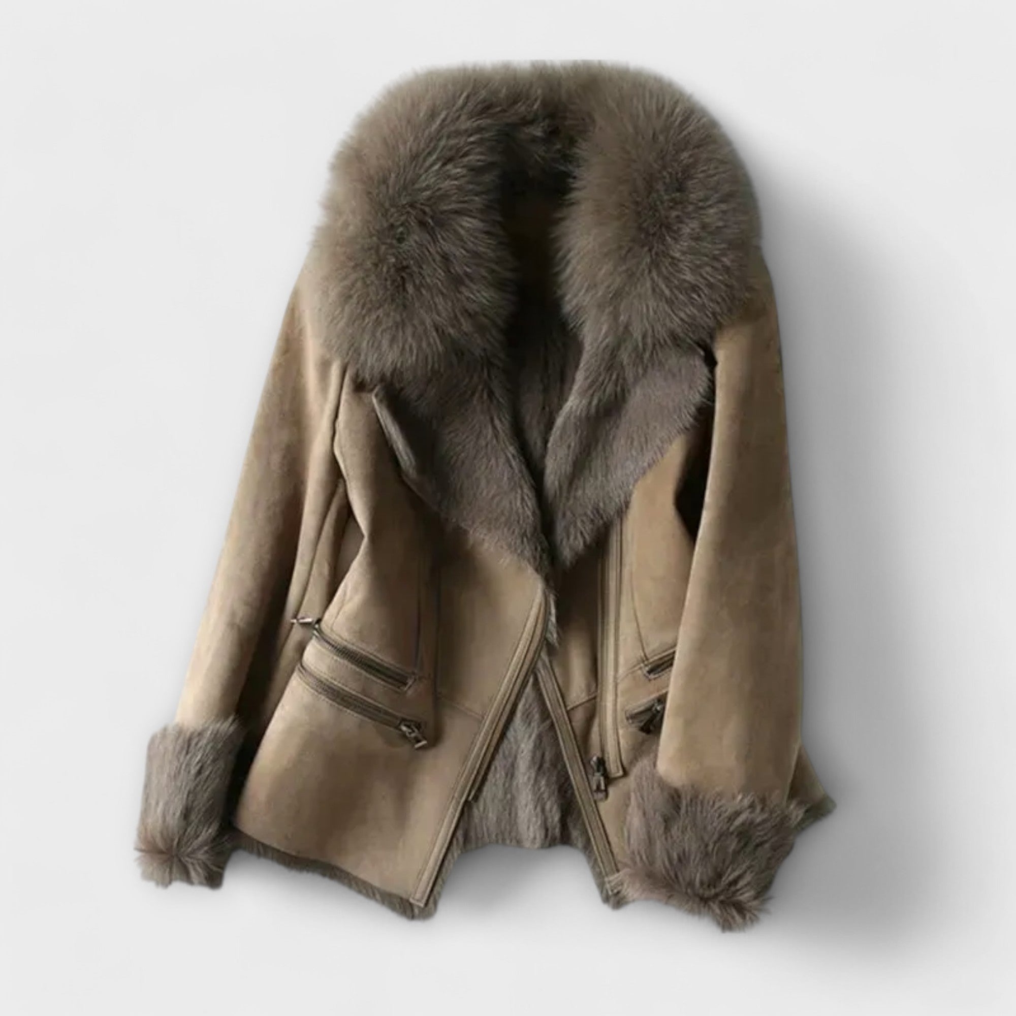 Mariana | Luxurious Lambskin Coat