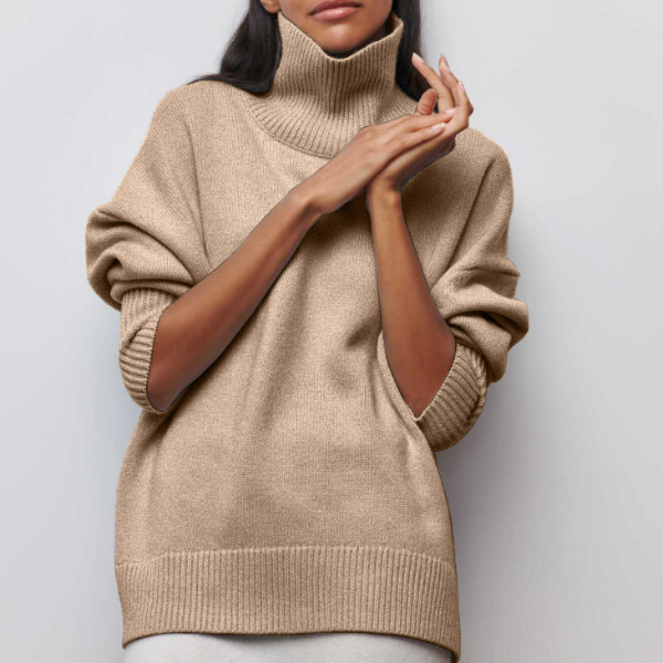 Katrielle | Comfortable High Neck Jumper