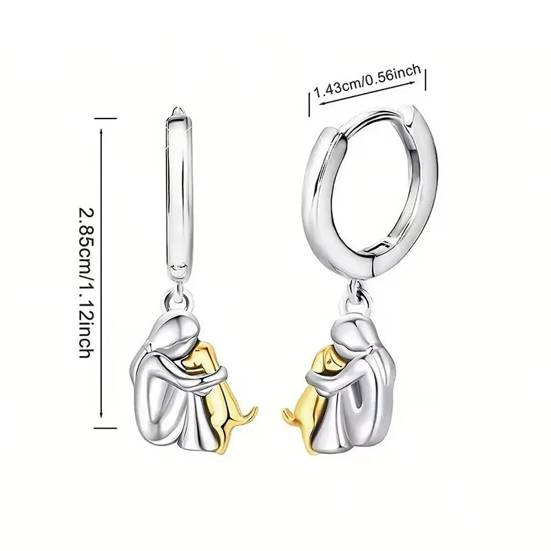 Erica | Earrings with Dog Icon