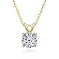 Exclusive Sterling Silver Necklace with Moissanite