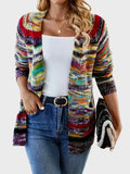 Maarika | Multicoloured Knitted Waistcoat
