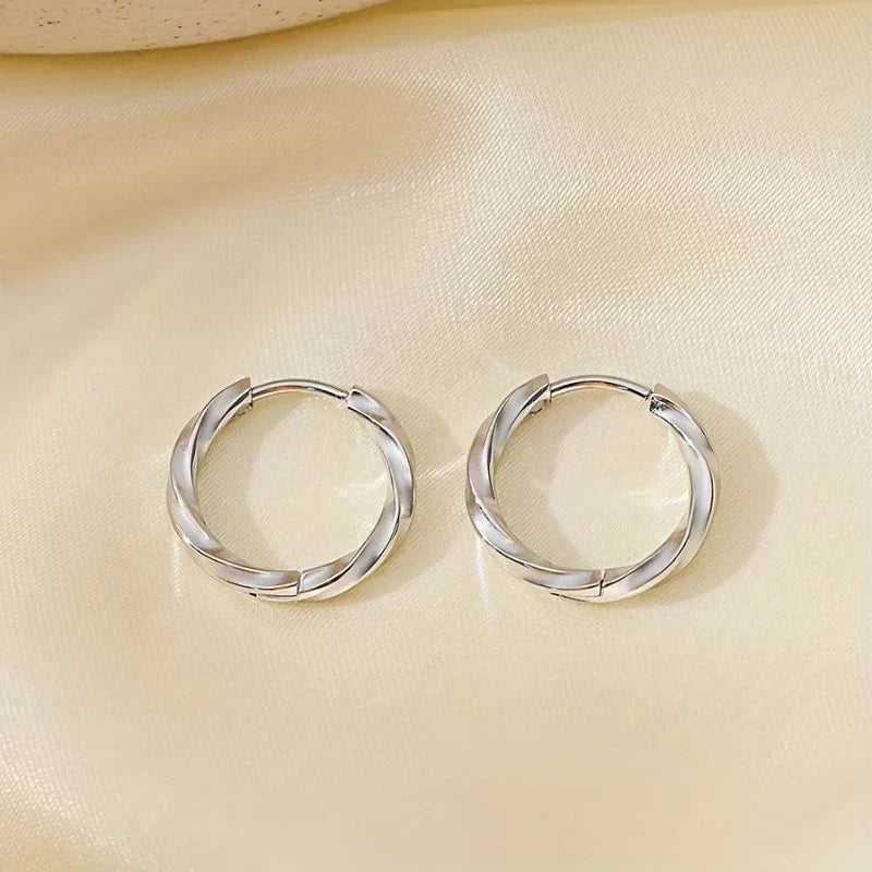 Minimal Geometric Drop Earrings