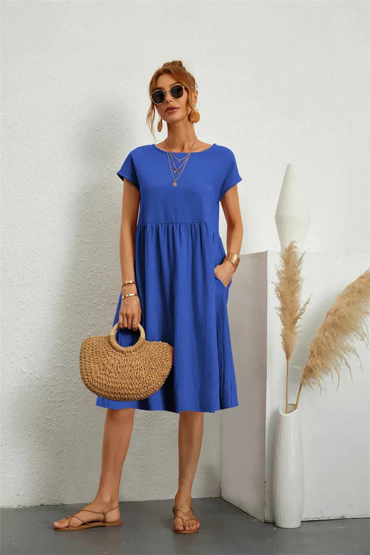 Sol | Elegant dress for festive occasions with summer lightness