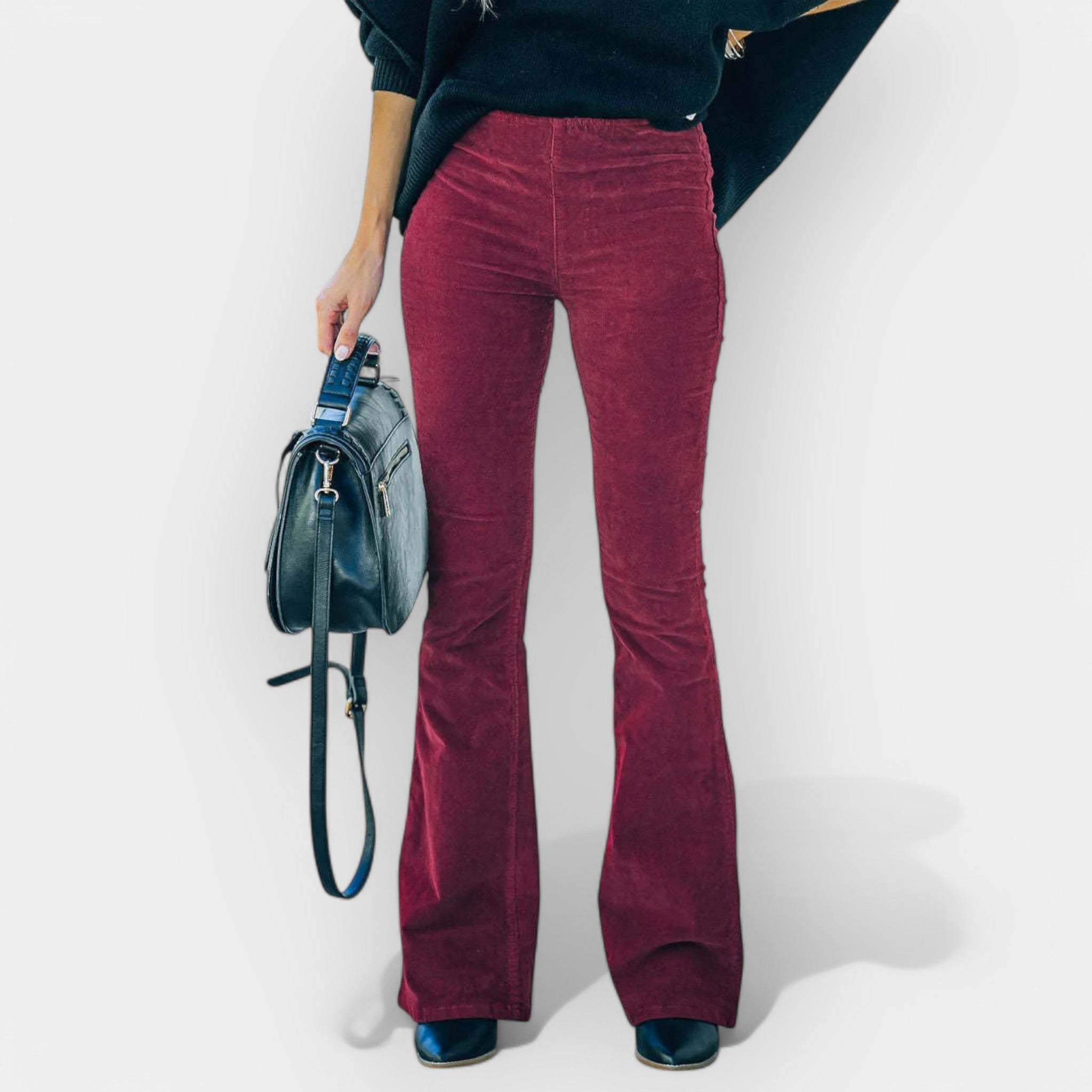 Amélie | High-Waisted Bell-Bottom Trousers