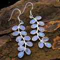 Sophisticated Earrings with Moonstone