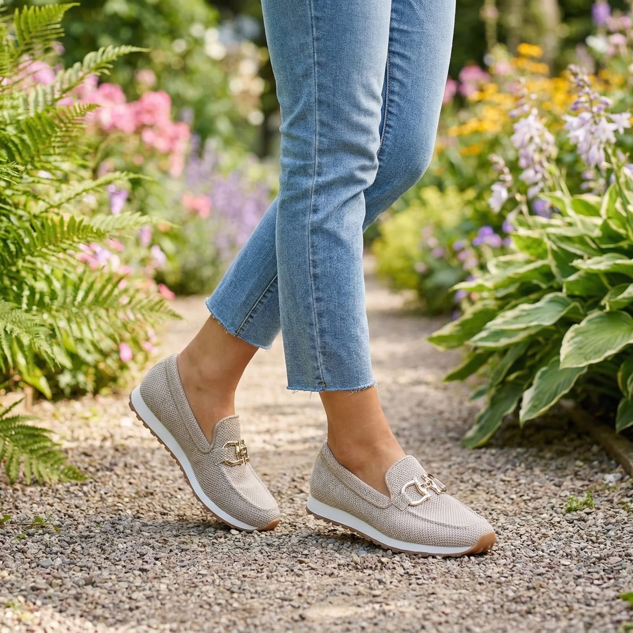 Susie | Orthopaedic Moccasin-Style Trainers