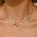 Elegant Wedding Necklace with Diamonds