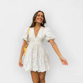 Elisa | Airy White Dress