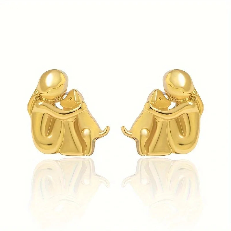 Elisabete | Earrings with Dog Icon